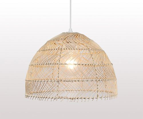  Pendant Bamboo lamps