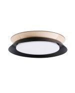 TENDER LED Black ceiling lamp